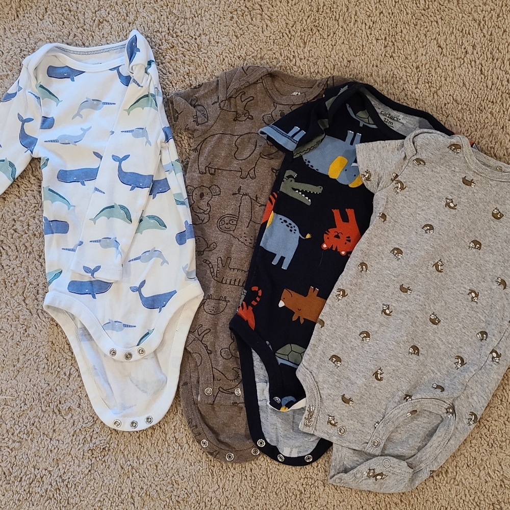 Boys onesie bundle 12 mo